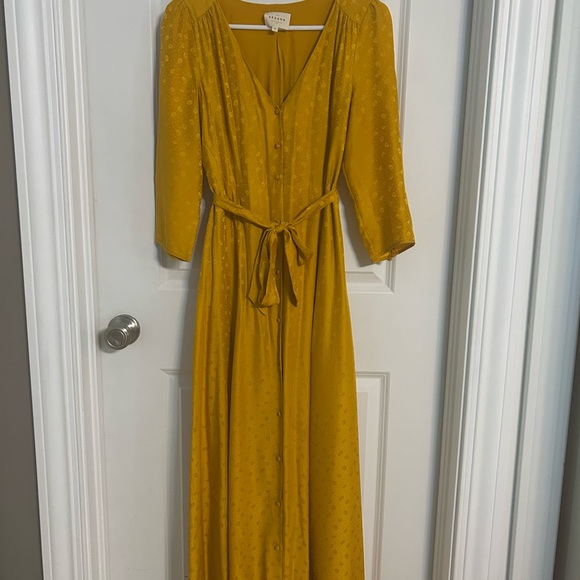 Beautiful Sezane Gillian Silk Dress - Picture 3 of 8